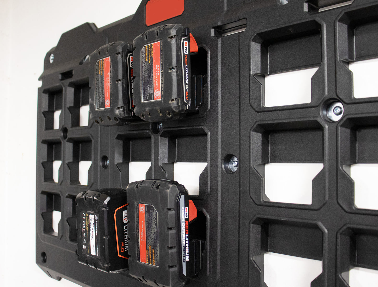 Tidy Tool M18 Battery Mount 4 Pack