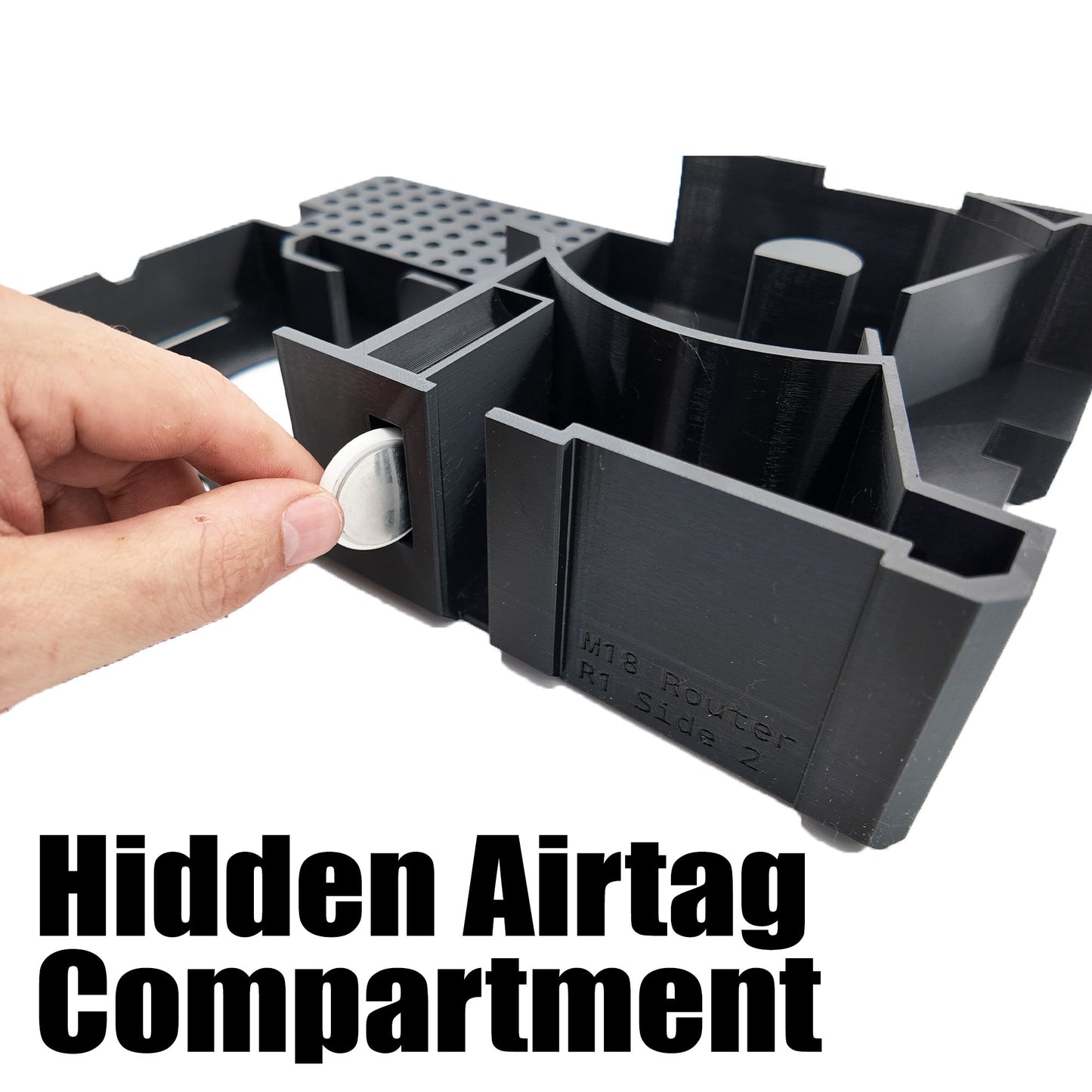 TidyTool Drawer Liner for Milwaukee M18FUEL Router and Packout 3 Drawer Tool Box
