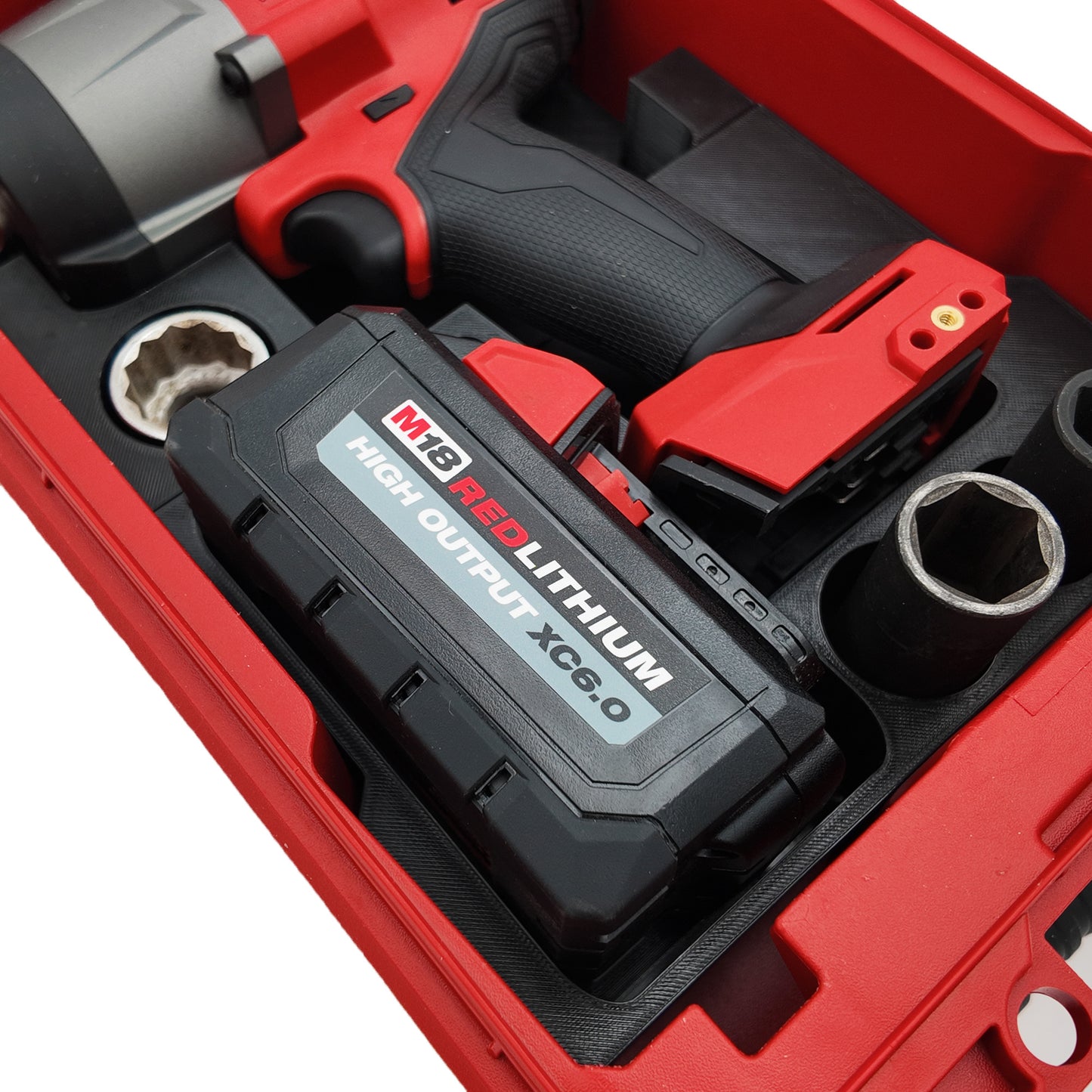 Tidy Tool Packout Insert for M18 High Torque Impact Wrench Drill- Milwaukee Compact Organizer