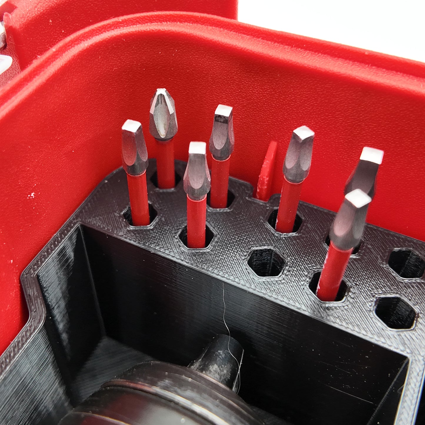 Tidy Tool Packout Insert for M12 Fuel Drill/Driver and Impact- Milwaukee Compact Organizer V3