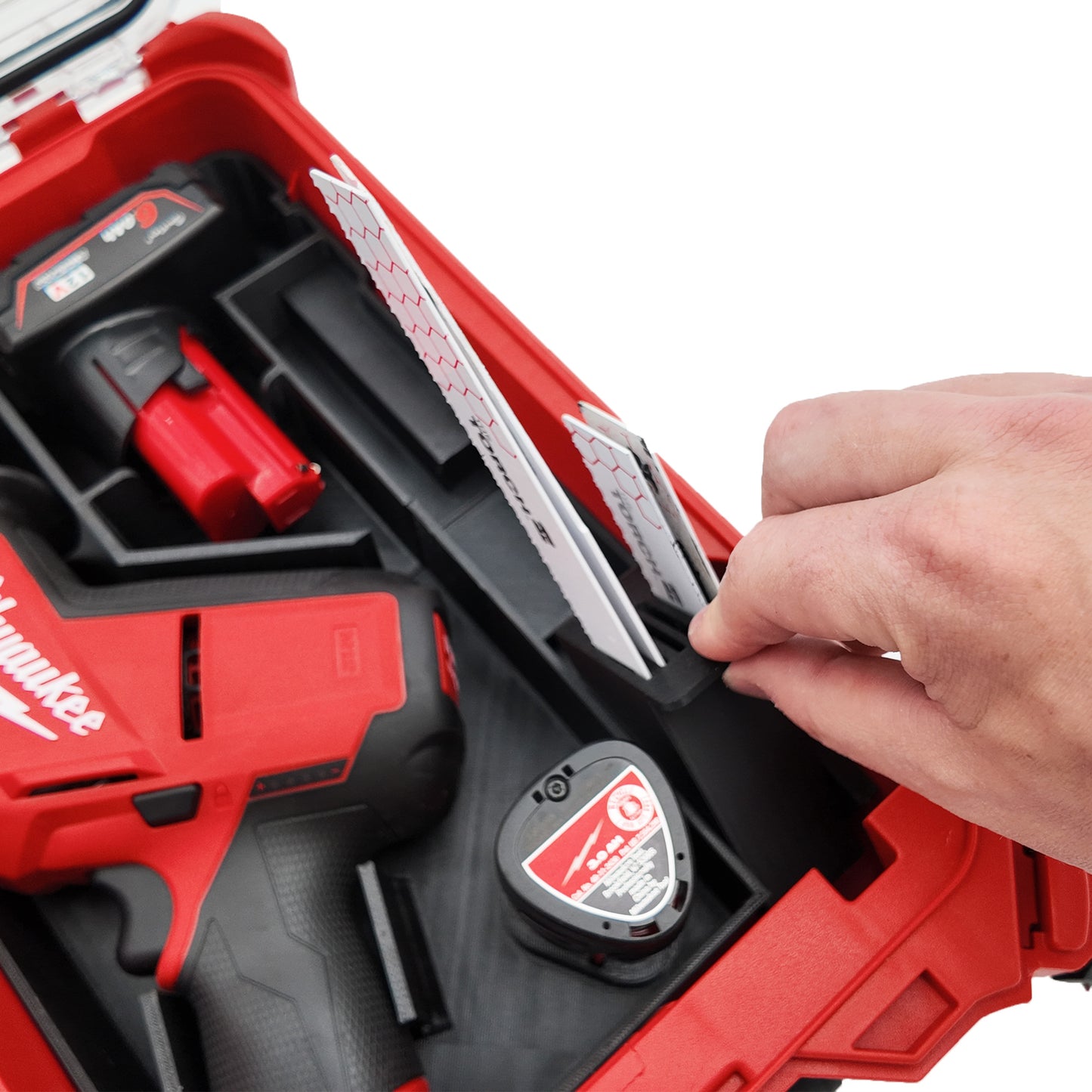 Tidy Tool Packout Insert for M12 Fuel Hackzall and Milwaukee Compact Organizer