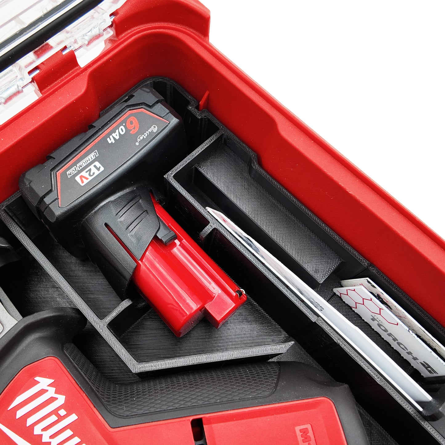 Tidy Tool Packout Insert for M12 Fuel Hackzall and Milwaukee Compact Organizer