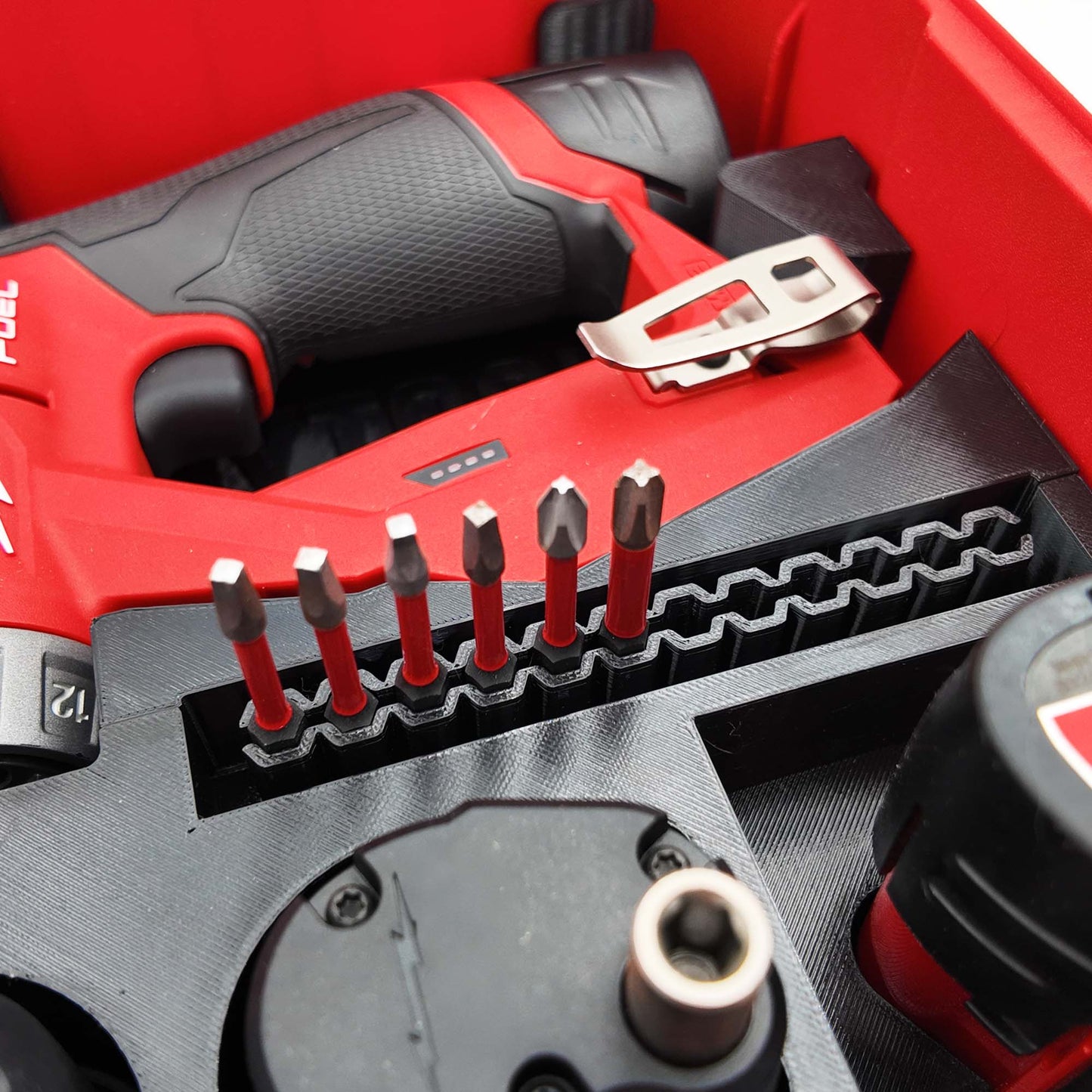 Tidy Tool Packout Insert for M12 FUEL Installation Drill and Milwaukee Compact Organizer
