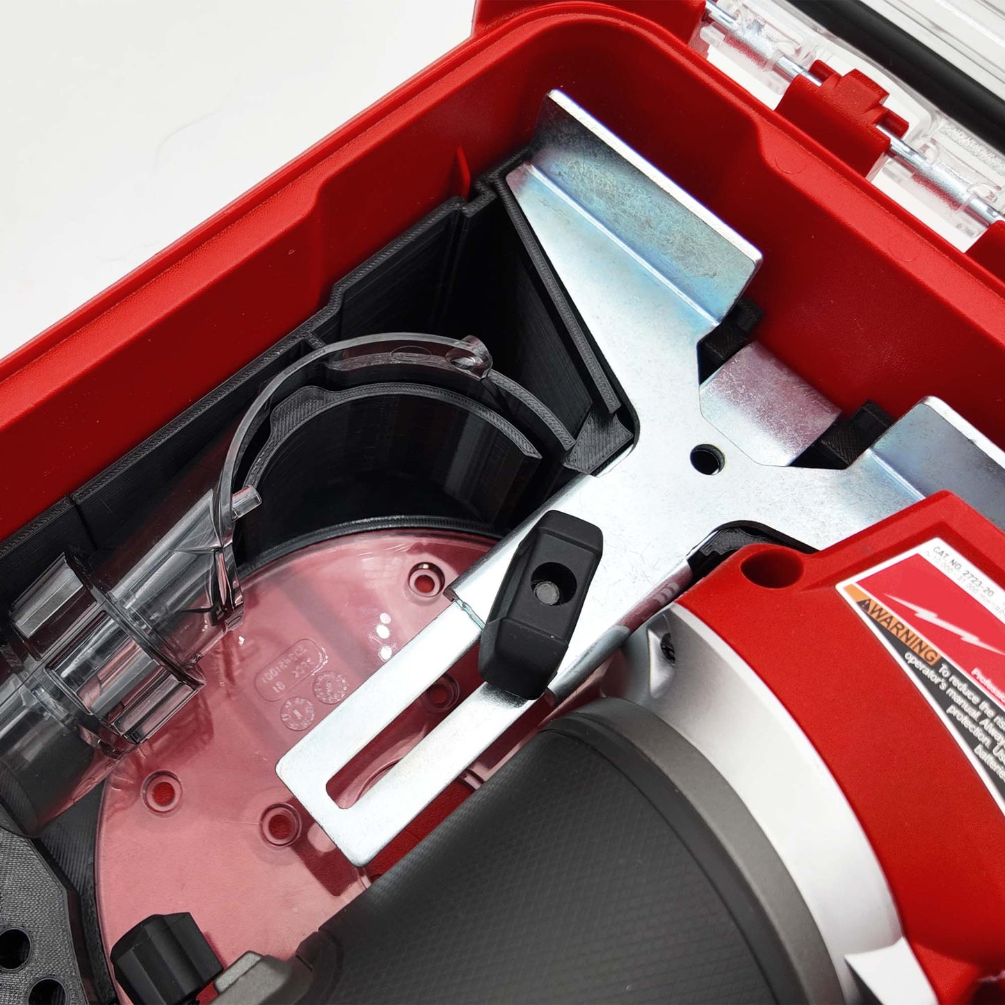 Tidy Tool Packout Insert for M18 FUEL Router and Accessories- Milwaukee Compact Organizer