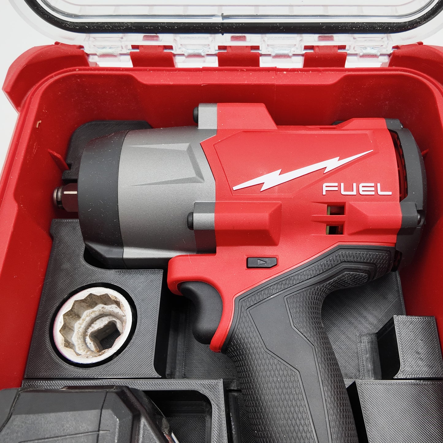 Tidy Tool Packout Insert for M18 High Torque Impact Wrench Drill- Milwaukee Compact Organizer