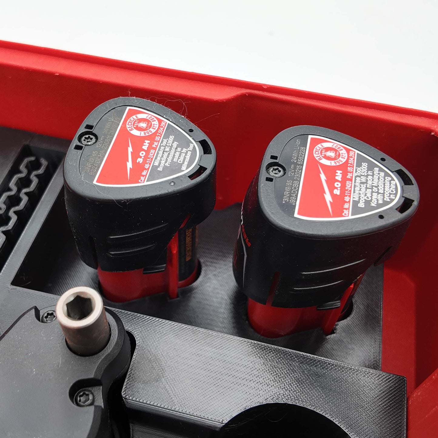 Tidy Tool Packout Insert for M12 FUEL Installation Drill and Milwaukee Compact Organizer