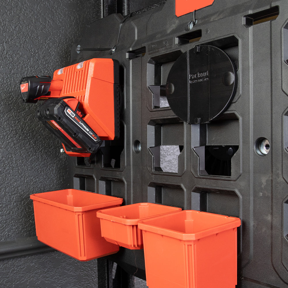 Tidy Tool Combo Battery Charger  Wall Mount-  2 Pack