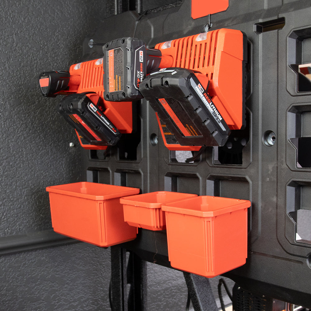 Tidy Tool Combo Battery Charger  Wall Mount-  2 Pack
