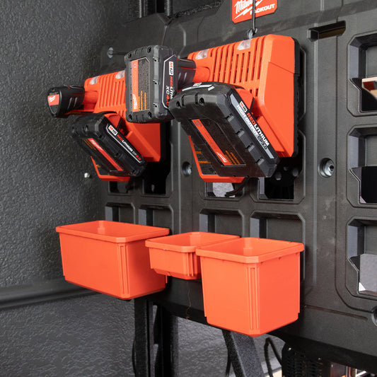 Tidy Tool Combo Battery Charger  Wall Mount-  2 Pack