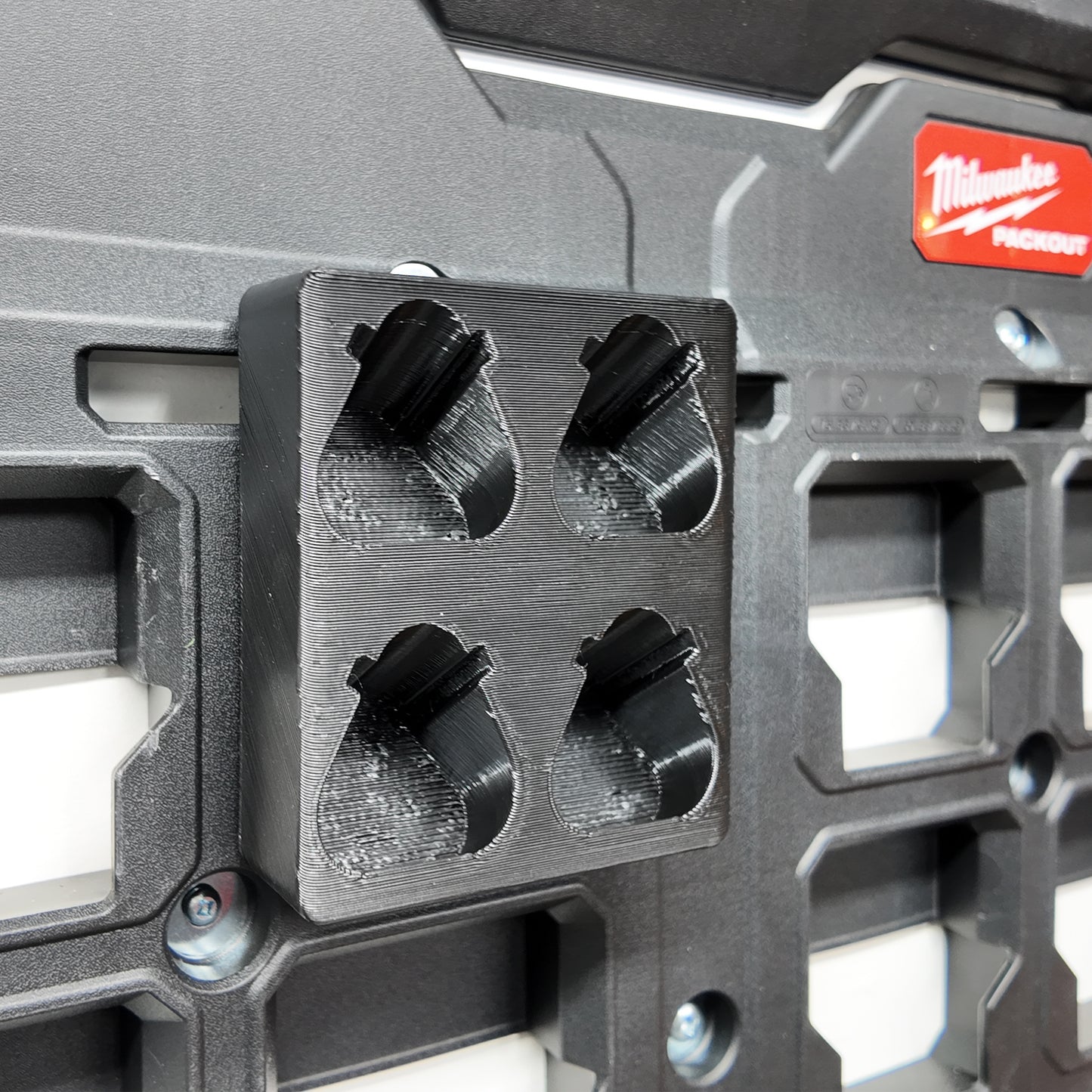 Tidy Tool M12 Battery Holder Quad Mount