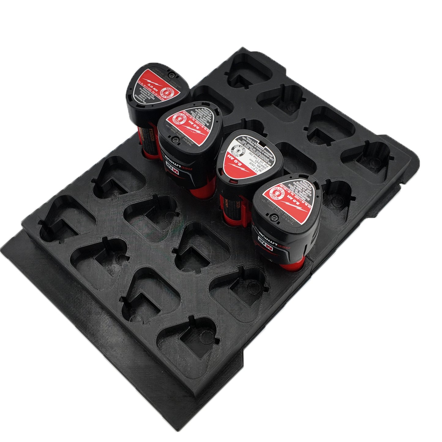 Tidy Tool Packout Insert for M12 Battery Liner and Milwaukee Compact Organizer