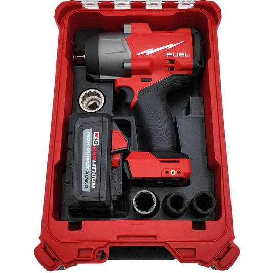 Tidy Tool Packout Insert for M18 High Torque Impact Wrench Drill- Milwaukee Compact Organizer