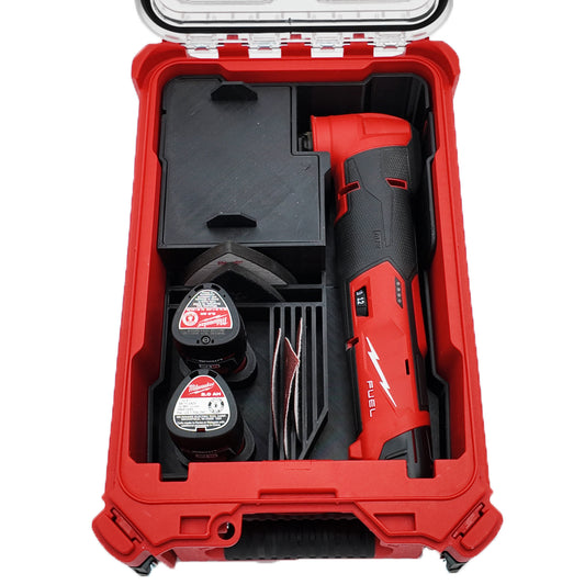 Tidy Tool Packout Insert for M12 Multi Tool models 2586 and 2426- Milwaukee Compact Organizer