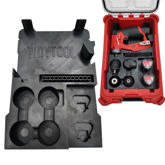 Tidy Tool Packout Insert for M12 FUEL Installation Drill and Milwaukee Compact Organizer