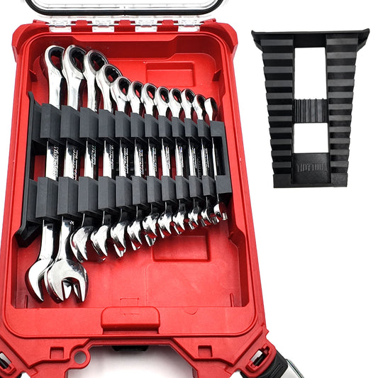 Tidy Tool Low Profile Packout Insert for Wrenches- Milwaukee Low Profile small parts organizer