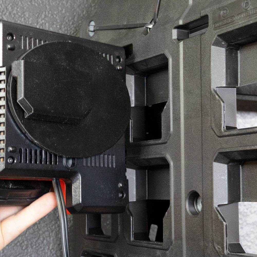 Tidy Tool Combo Battery Charger  Wall Mount-  2 Pack