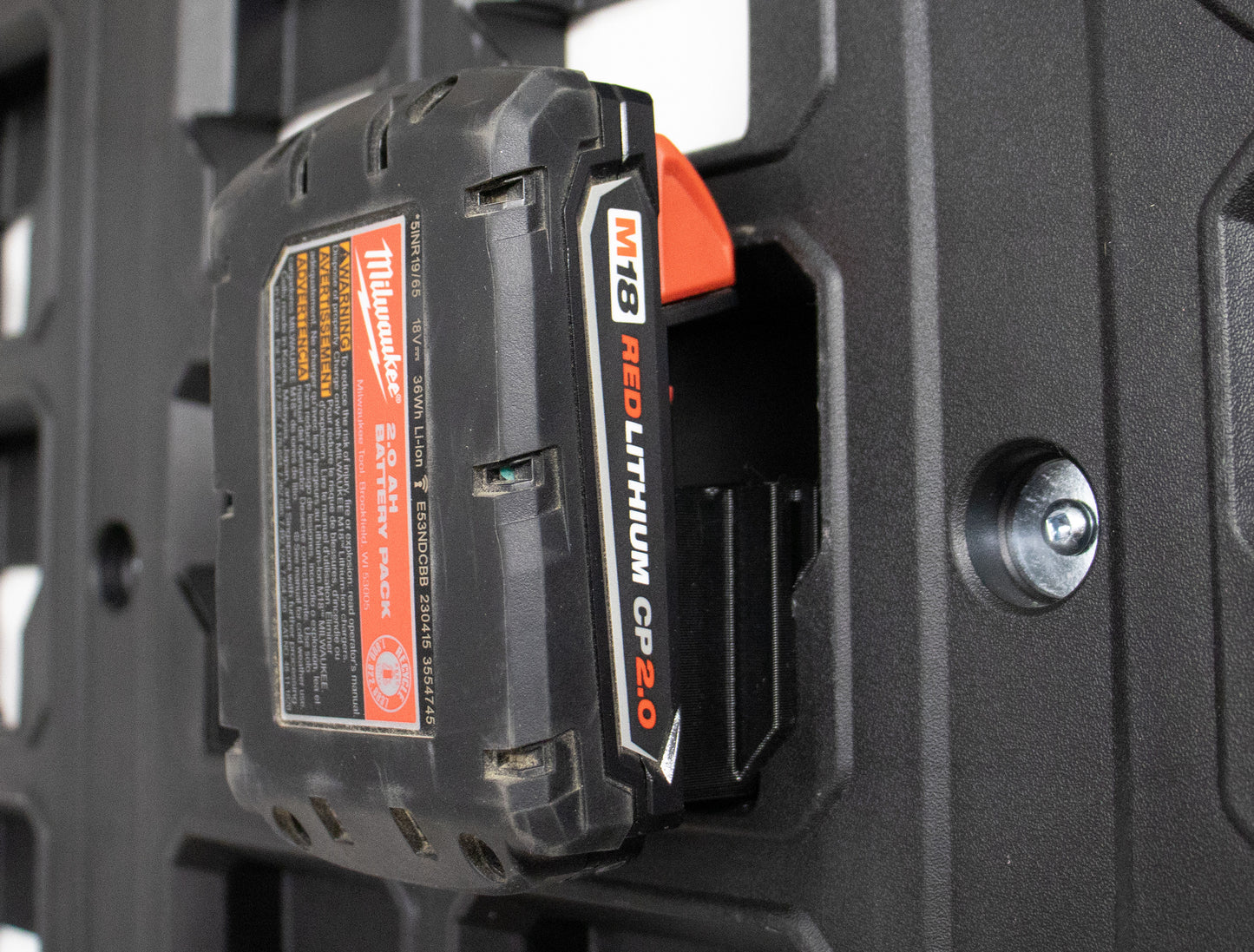Tidy Tool M18 Battery Mount 4 Pack