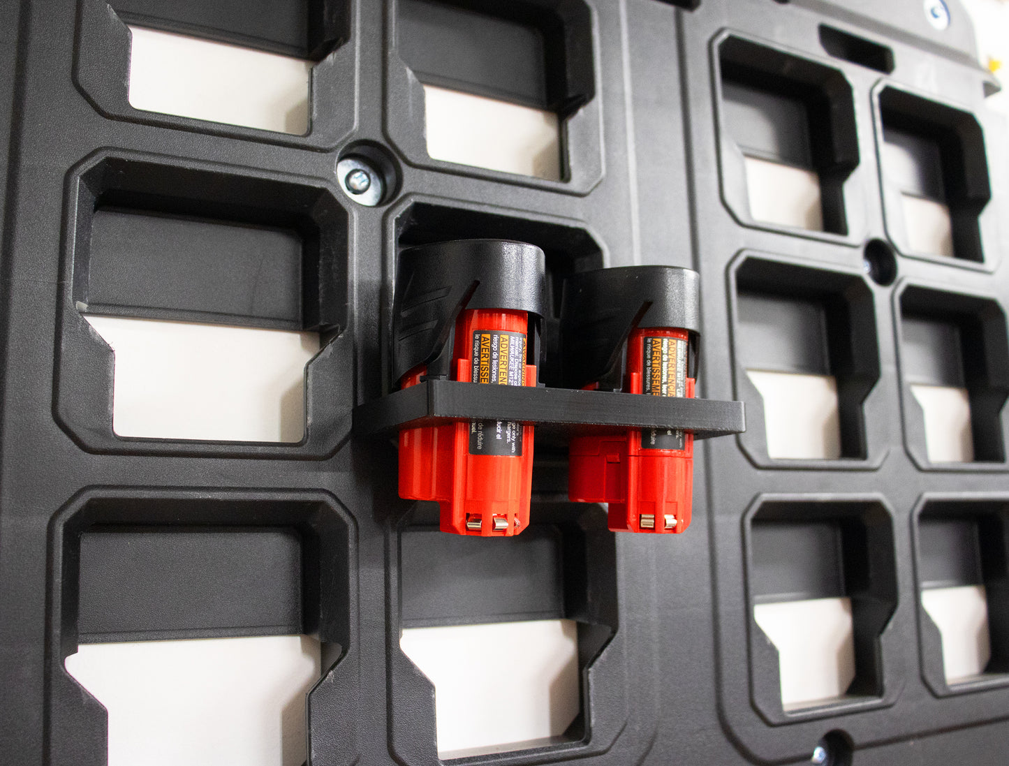 Tidy Tool M12 Dual Battery Mount 2 Pack