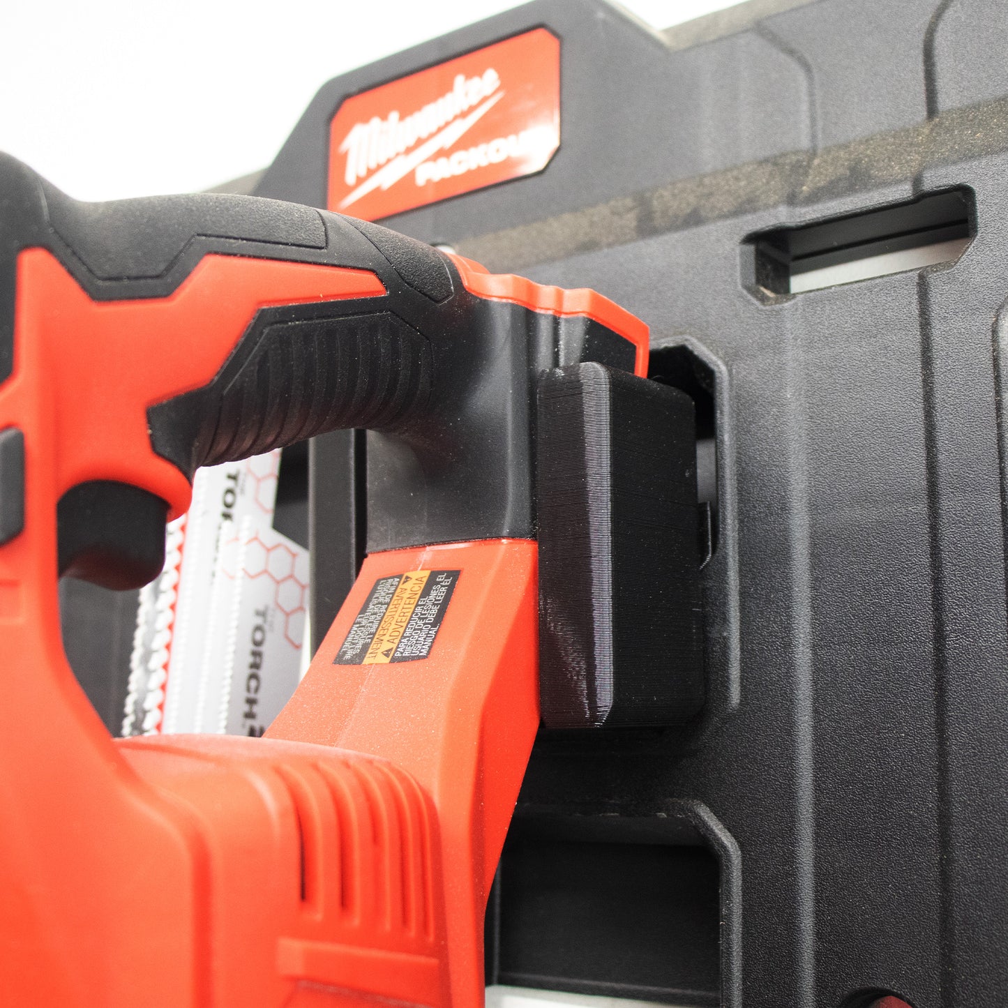 Tidy Tool Milwaukee M18 Reciprocating Saw Mount with Blade Holder