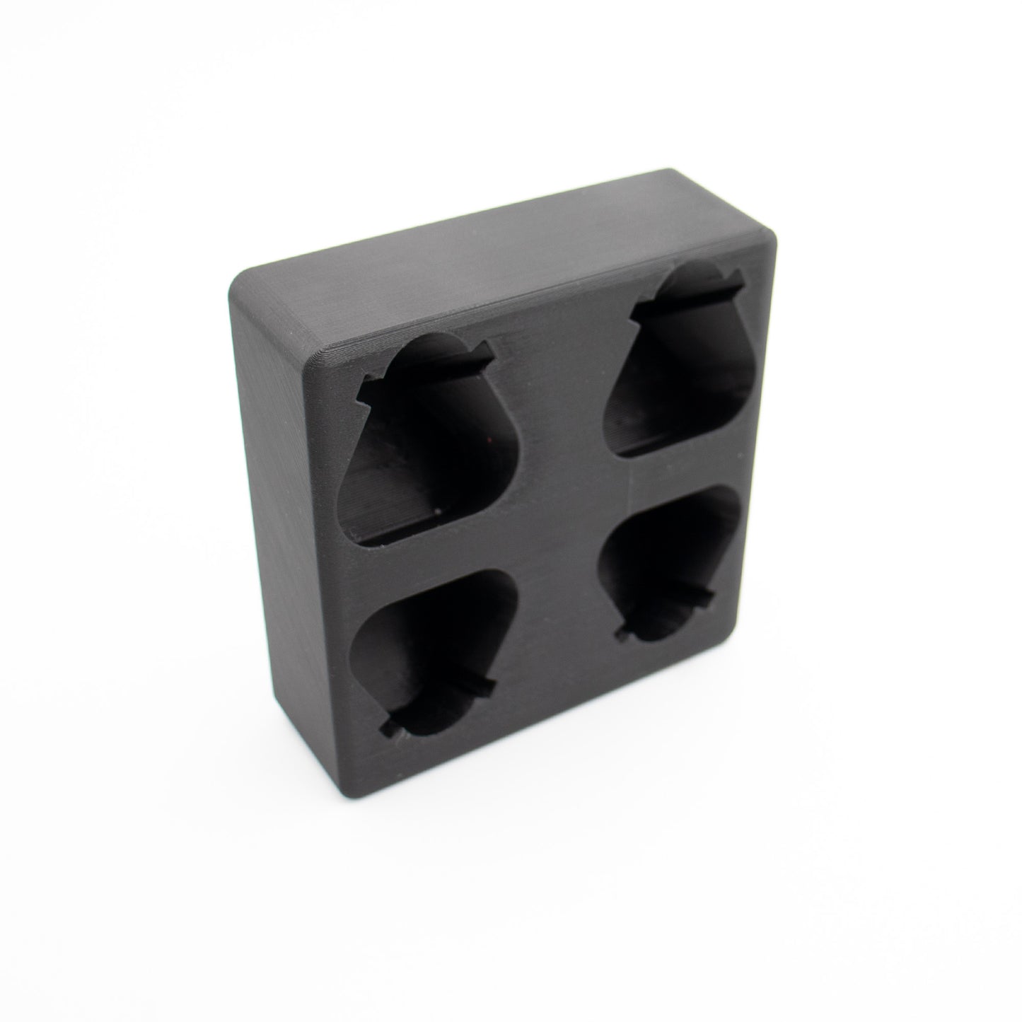 Tidy Tool M12 Battery Holder Quad Mount (Large and Small Batteries)