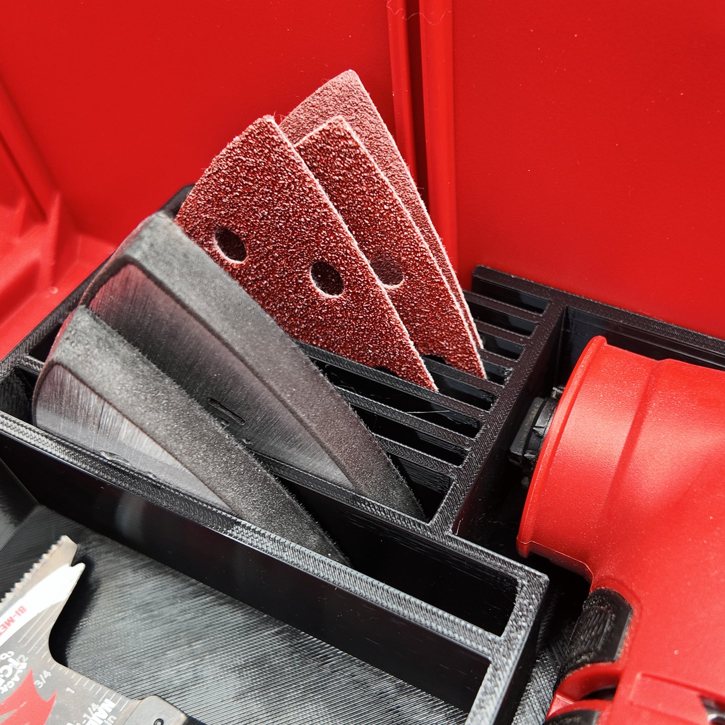 TidyTool Drawer Liner for Milwaukee M18 Multi Tool and Packout 3 Drawer Tool Box