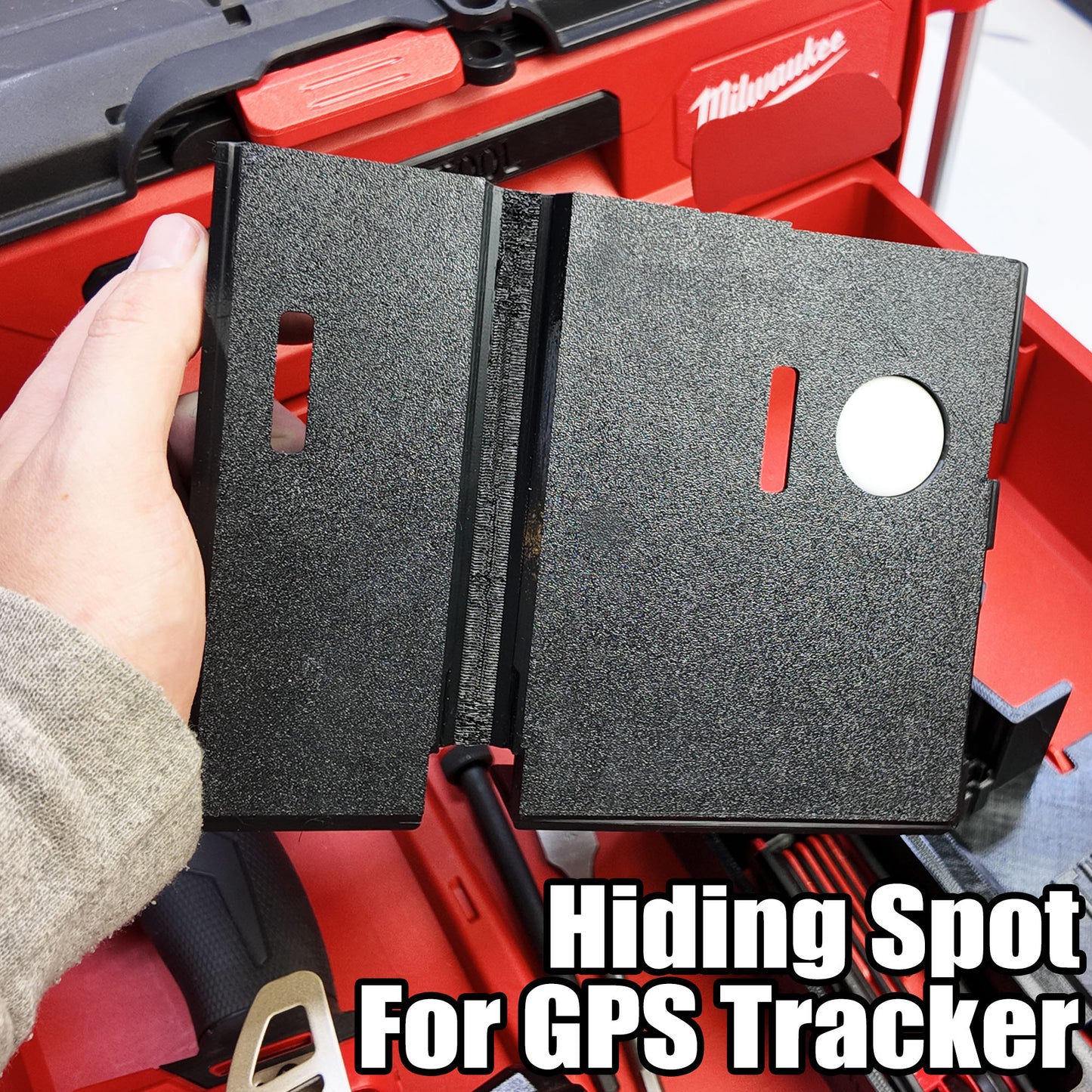 TidyTool Drawer Liner for Milwaukee M18 FUEL 1/4" Hex Impact Driver and Packout 3 Drawer Tool Box