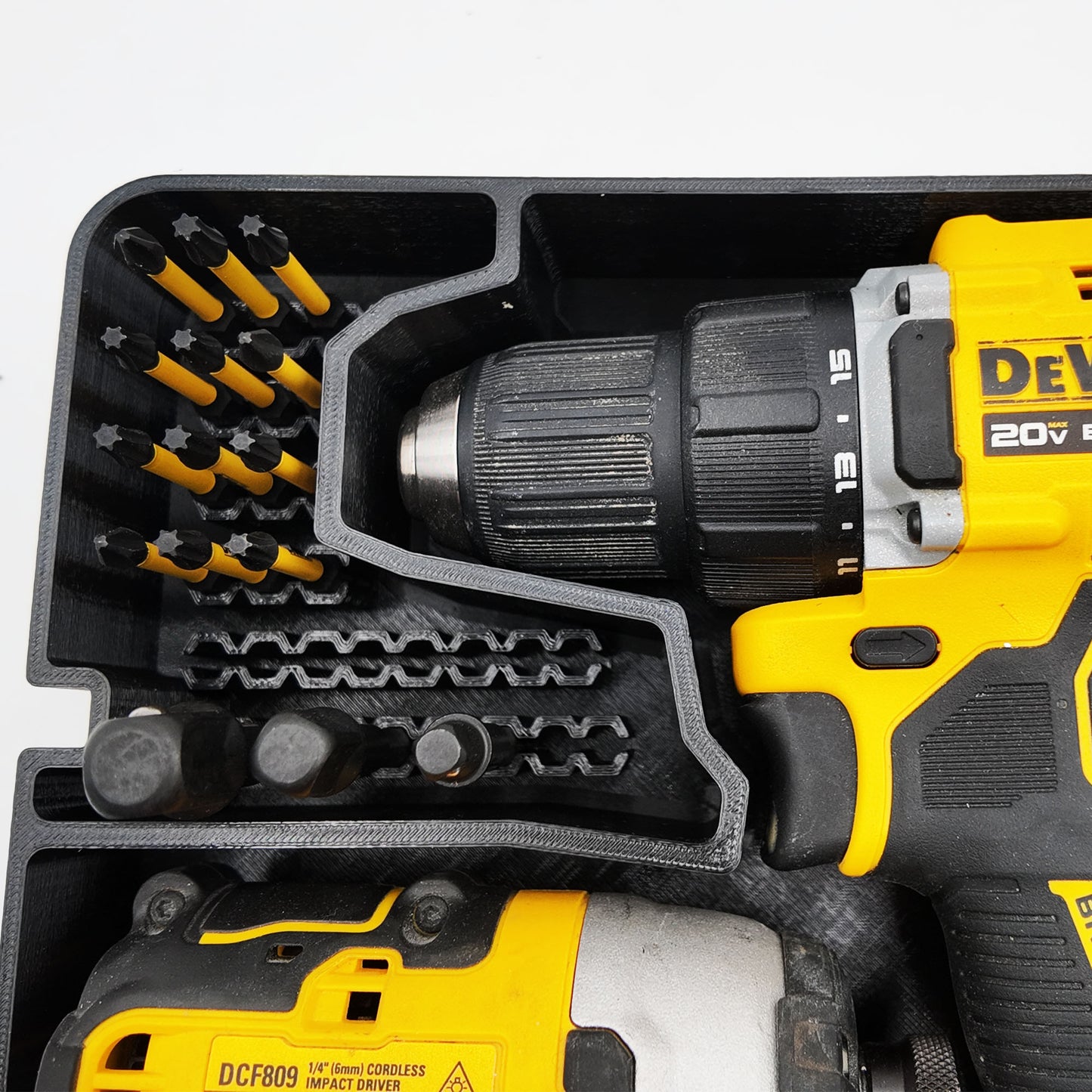 TidyTool Deep Compact Insert for 20V Brushless Drill Set (DCF809 & DCD794)