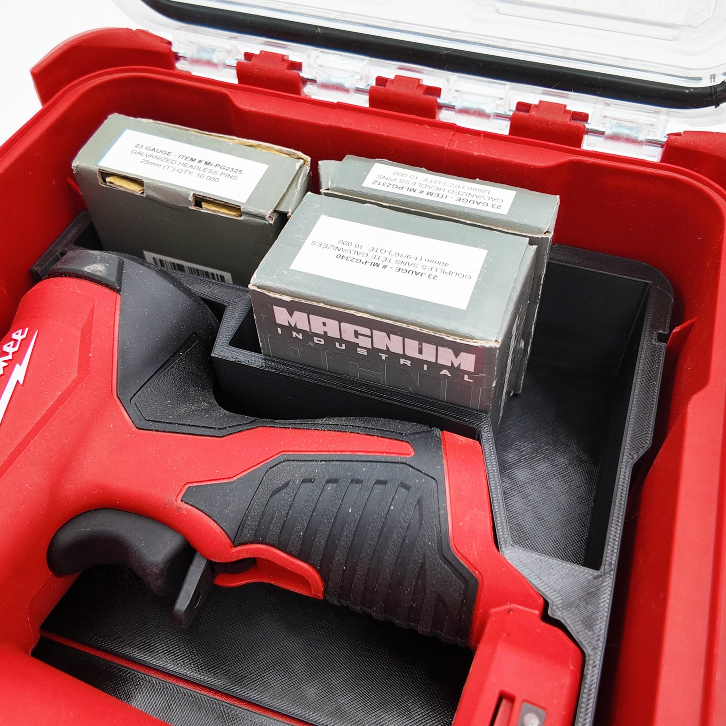 Tidy Tool Packout Insert for M12 Pin Nailer and Milwaukee Compact Organizer