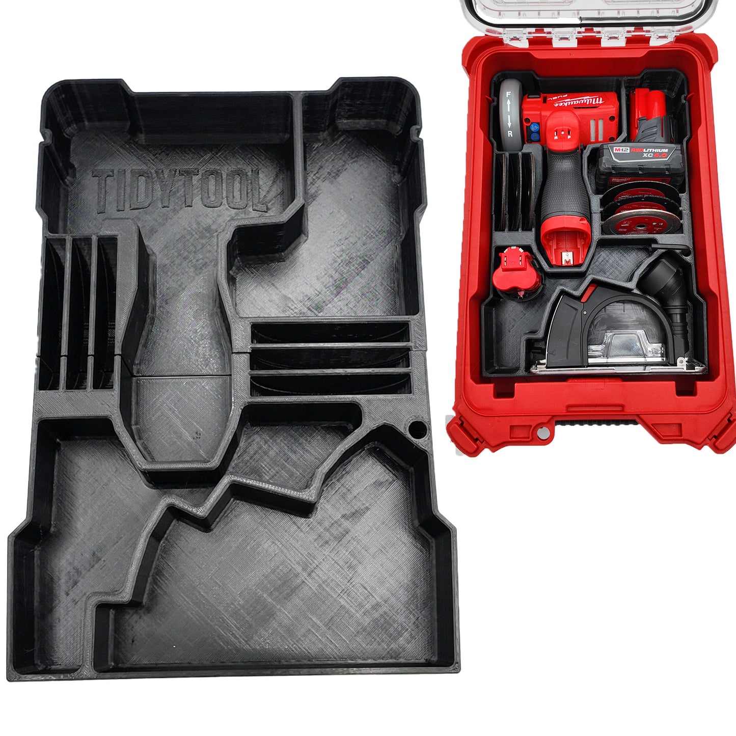 TidyTool Packout Insert for M12 FUEL 3" Compact Cut Off Tool