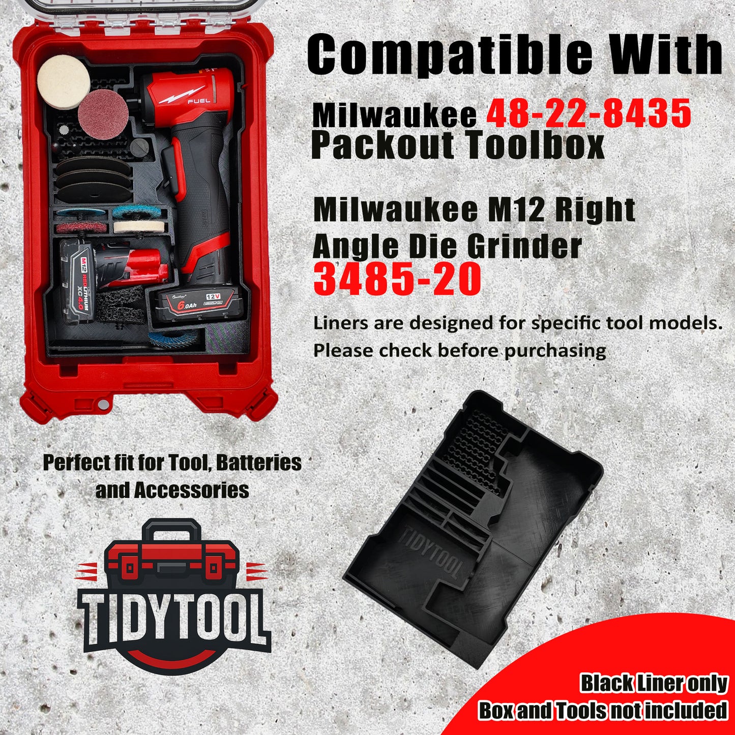 Digital File -   Milwaukee M12 FUEL Right Angle Die Grinder